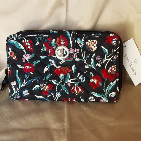 NWT RFID Vera Bradley Turnlock Wallet - Picture 2 of 10